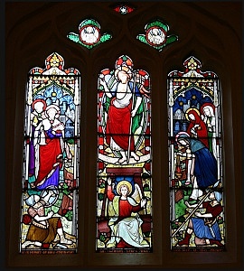 Window at All Saints', Church Lench